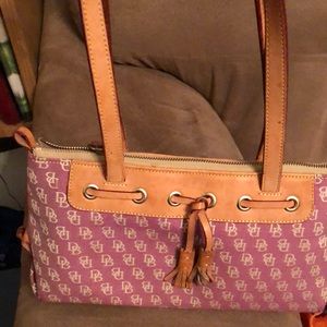 Dooney and Burke gently used  handbag small shoulder bag in good condition